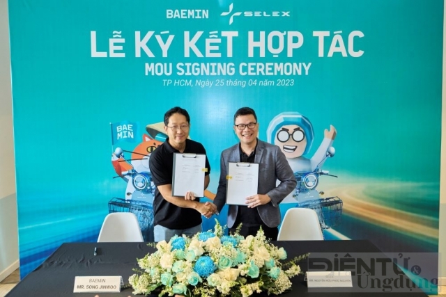 BAEMIN thử nghiệm xe máy điện cho đối tác tài xế
