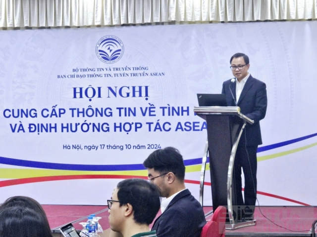 Bộ TT&TT tổ chức Hội nghị cung cấp thông tin về tình hình và định hướng hợp tác ASEAN