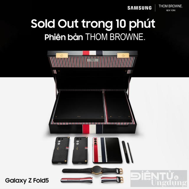 BST Galaxy Z Fold 5 Thom Browne Edition 