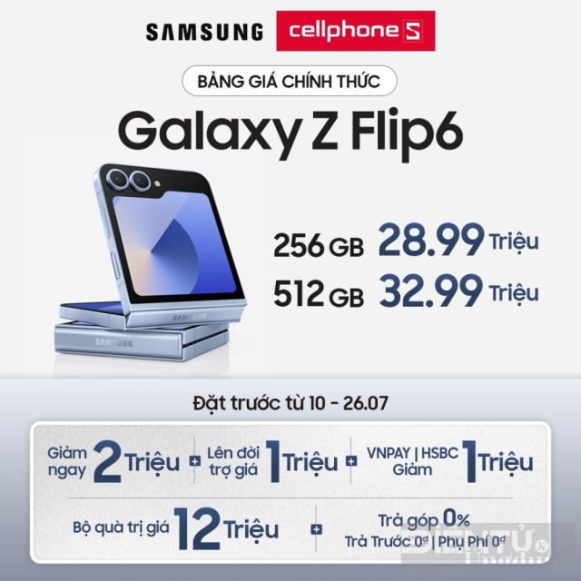 CellphoneS ghi nhận hơn 1.000 khách đăng ký sớm Galaxy Z Fold6 Flip6