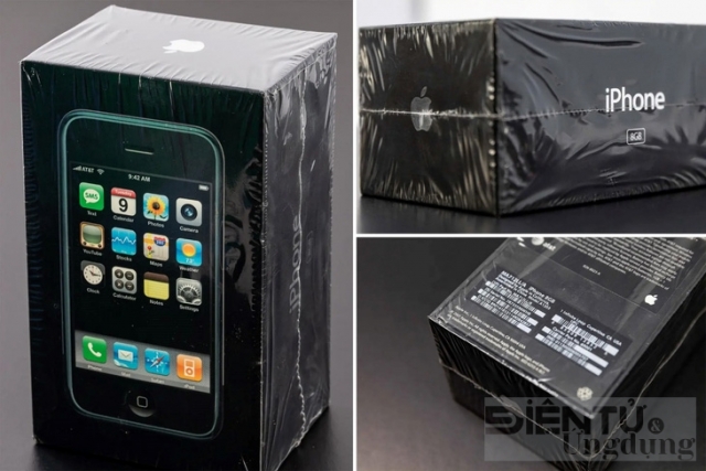 Chiếc iPhone đời đầu "ngủ quên" trong tủ quần áo giờ có giá gấp 105 lần
