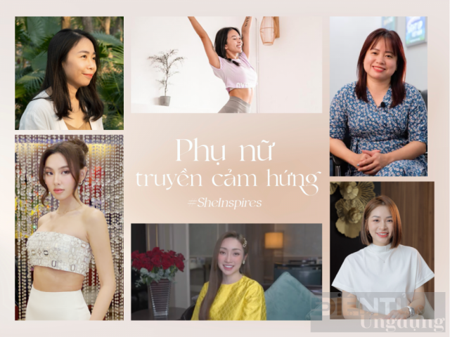 Chiến dịch #SheInspires, tôn vinh phụ nữ Việt