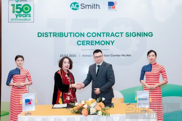 Công ty TNHH Phú Tiến sẽ là đối tác chiến lược toàn diện của A. O. Smith tại Việt Nam