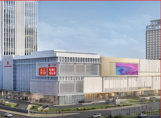 Cửa hàng Uniqlo Lotte Mall Hà Nội sẽ chính thức khai trương trong tháng 9