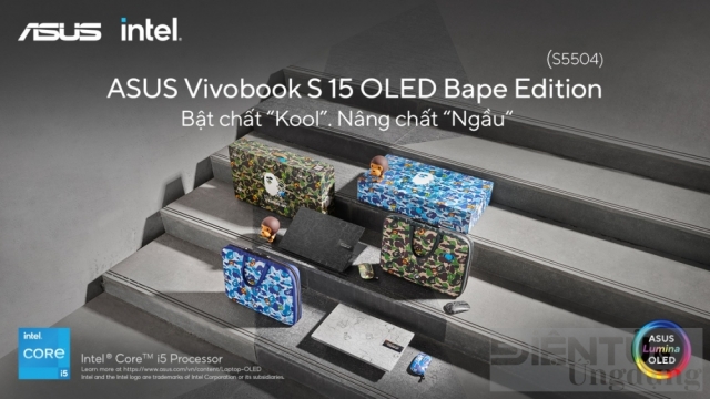 Cùng chiêm ngưỡng BST Vivobook S BAPE® Edition