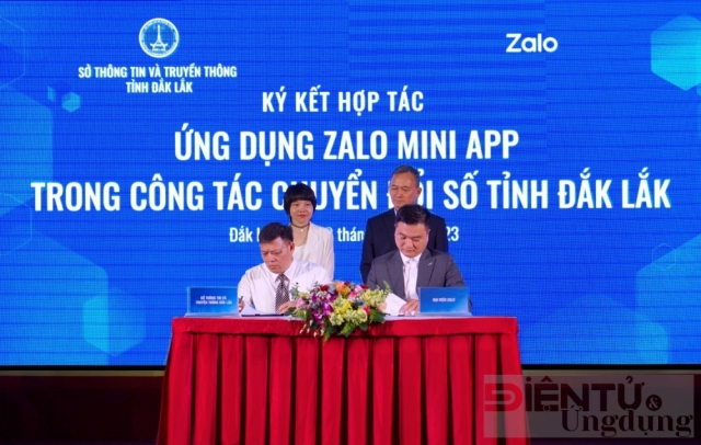 Đắk Lắk là tỉnh đầu tiên của khu vực Tây Nguyên phát hành Zalo mini app