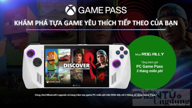 Đặt trước ROG Ally với giá 17,99 triệu đồng, nhận ngay ưu đãi 