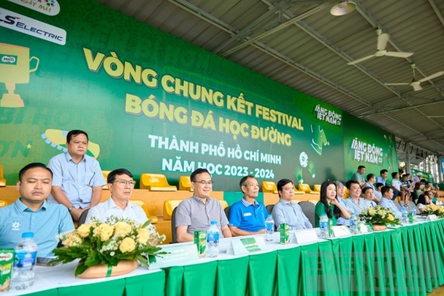 Festival Bóng đá học đường TP.HCM năm học 2023 - 2024 chính thức bước vào VCK