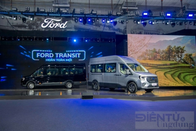 Ford Transit hoàn toàn mới: Tiết kiệm nhiên liệu, tối ưu chi phí vận hành