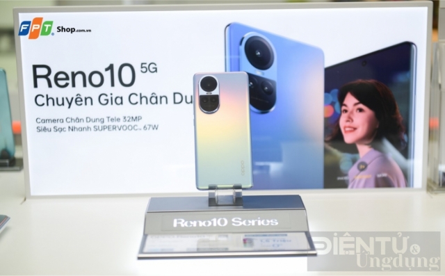 FPT Shop: đặt trước OPPO Reno10 5G 256GB, nhận ngay quà tặng 1.500.000 đồng