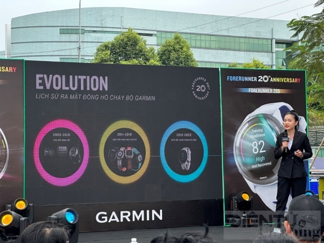 Garmin: 20 năm kiến tạo huyền thoại Forerunner