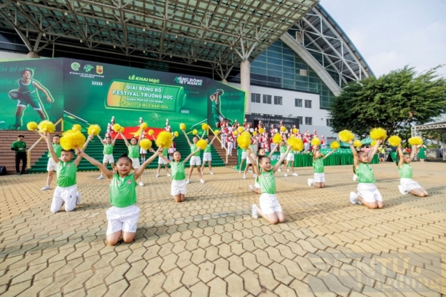 Giải Bóng rổ Festival Trường học TP.HCM - Cúp Nestlé MILO 2024 chính thức khởi tranh