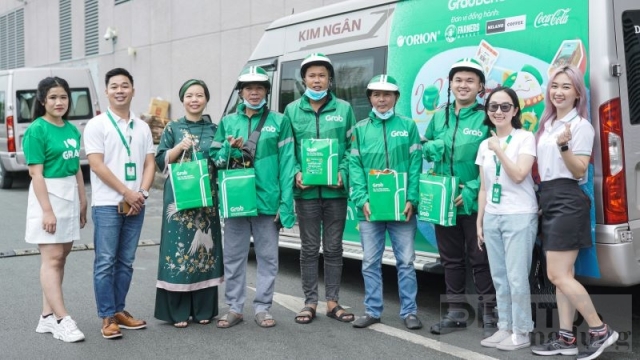 Grab lì xì đối tác tài xế nhân dịp Tết Quý Mão 2023