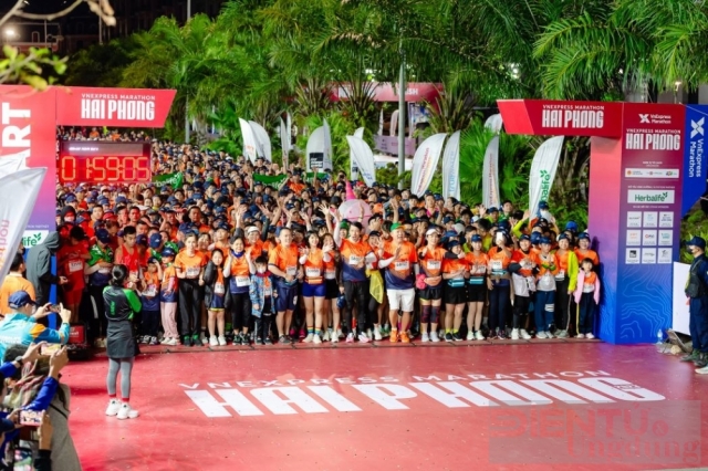 Herbalife Việt Nam - đối tác dinh dưỡng giải chạy VnExpess Marathon Hải Phòng