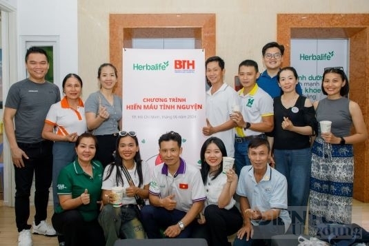 Herbalife Việt Nam tổ chức ngày Hiến máu cứu người lần thứ 7
