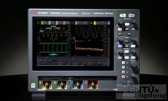 Keysight giới thiệu máy hiện sóng chính xác 14 bit tiên tiến cho các ứng dụng phổ thông