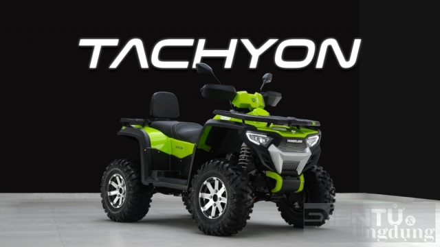 Khám phá Powerland Tachyon: Mẫu ATV điện bất chấp mọi địa hình