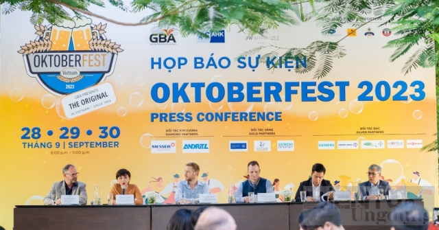 Lễ hội bia Đức ‘GBA Oktoberfest 2023’ sẽ diễn ra tại Hà Nội, Đà Nẵng và TP.HCM