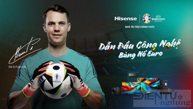 Manuel Neuer trở thành Đại sứ toàn cầu của Hisense