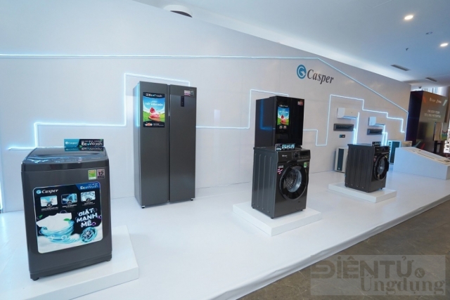Máy giặt và tủ lạnh Casper: Làm chủ xu thế tiêu dùng mới