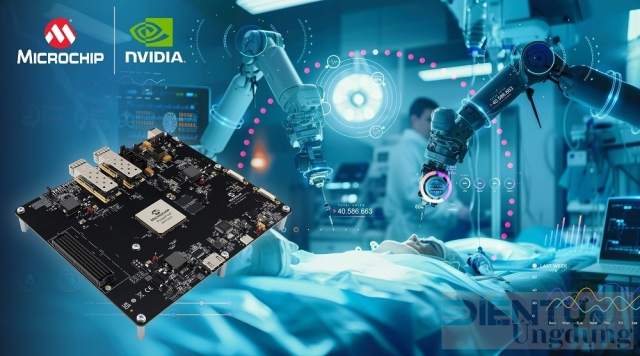 Microchip tăng tốc giải pháp AI biên mạng thời gian thực bằng công nghệ NVIDIA Holoscan