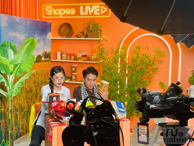 Mỗi phút có 14.000 sản phẩm được bán ra trên Shopee Live