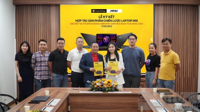 MSI và Thế Giới Di Động ký kết hợp tác chiến lược