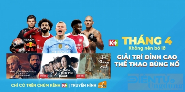 MyTV: mua gói K+ tặng 2 tháng cước