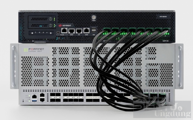 Nền tảng kiểm thử 400GE của Keysight xác nhận khả năng chống DDoS của Fortinet