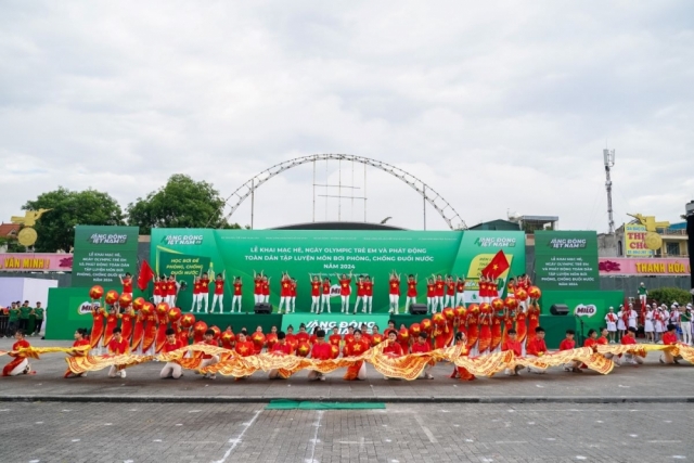 Nestlé MILO đồng hành cùng chương trình phòng, chống đuối nước năm 2024