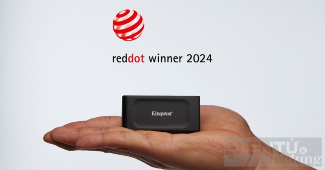 Ổ cứng Kingston XS1000 SSD giành giải thưởng Red Dot 2024
