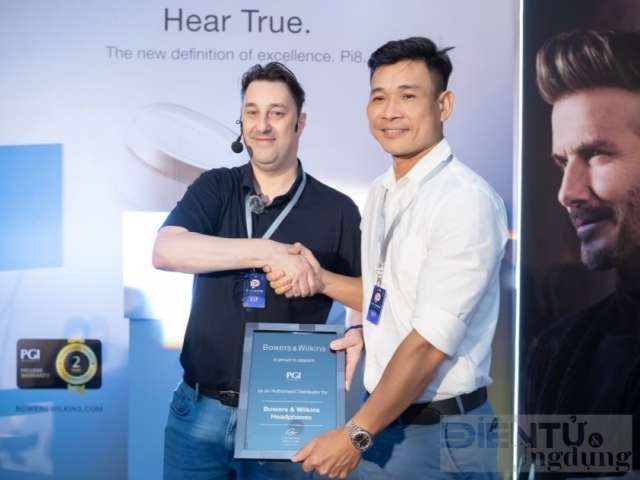 PGI chính thức phân phối các sản phẩm của Bowers & Wilkins (B&W)