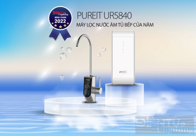 Pureit UR5840: Máy lọc nước âm tủ bếp tiên phong của năm