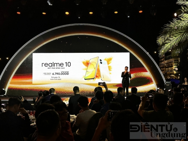 realme 10 ra mắt, sự kiện mở đầu làng công nghệ trong năm 2023