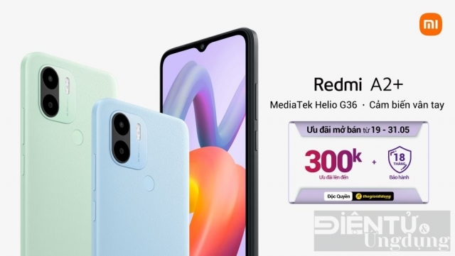 Redmi A2+ chính thức ra mắt, giá chỉ từ 2,5 triệu đồng