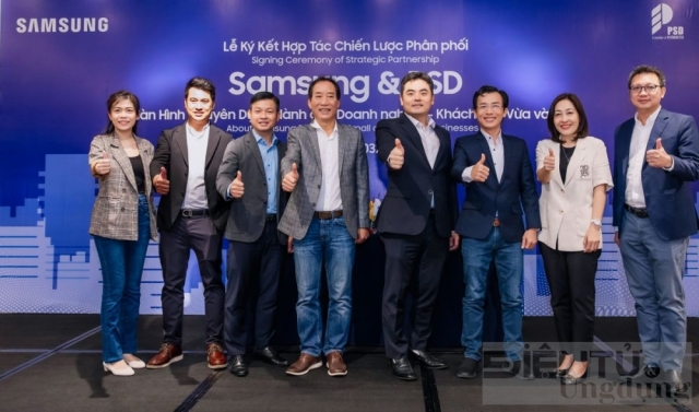 Samsung hợp tác cùng PSD mang giải pháp hiển thị toàn diện đến cho các DN vừa và nhỏ