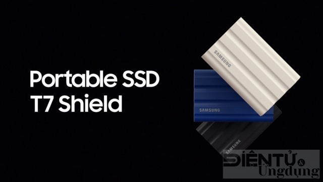 Samsung SSD T7 Shield: ổ SSD lý tưởng cho chuyên gia sáng tạo và người dùng hay di chuyển