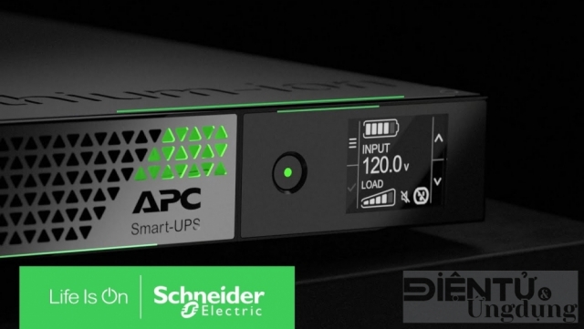 Schneider Electric ra mắt bộ lưu điện UPS 3kW một pha nhỏ nhẹ nhất thị trường