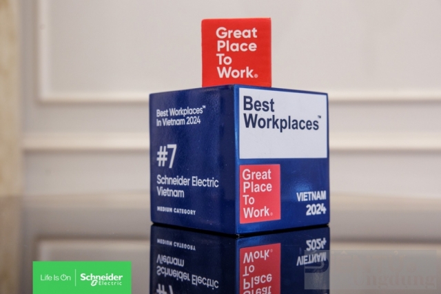 Schneider Electric Việt Nam thăng hạng tại giải thưởng Best Workplaces