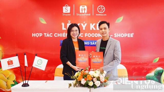 Shopee bắt tay FoodMap triển khai dự án 