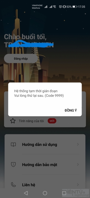 Sự cố ứng dụng Banking của Techcombank có thể gây thiệt hại lớn cho khách hàng