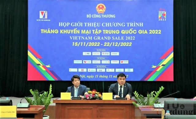Tháng khuyến mại tập trung quốc gia 2022 diễn ra từ 15/11 - 22/12