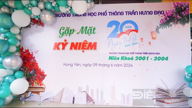 Trường THPT Trần Hưng Đạo, Hưng Yên - Hội khóa 20 năm đi xa để trở về