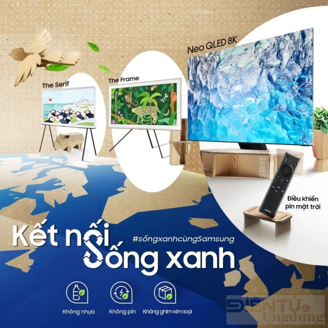 TV Samsung Neo QLED 2023 đạt chứng nhận giảm phát thải CO2 từ Carbon Trust