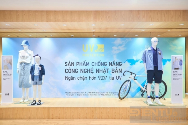 UNIQLO giới thiệu loạt sản phẩm chống nắng mới, ngăn chặn hơn 90% tia UV, giúp bảo vệ da tối ưu