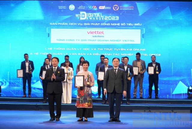 Vietnam Digital Awards 2023 vinh danh 38 giải pháp, tổ chức chuyển đổi số xuất sắc