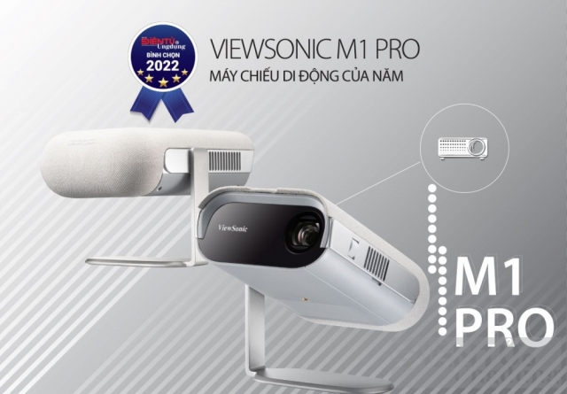 ViewSonic M1 Pro: Máy chiếu di động của năm