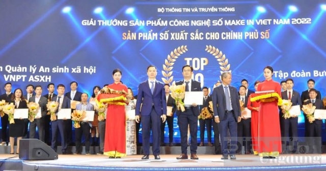 VNPT giành 4 giải thưởng lớn tại Make in Viet Nam năm 2022