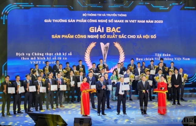VNPT vinh dự nhận 6 giải thưởng tại Make in Vietnam 2023
