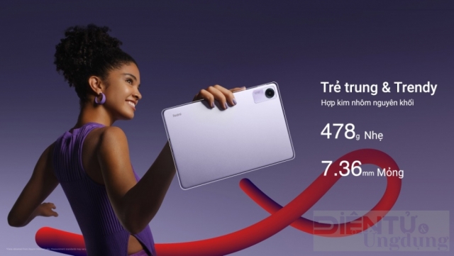 Xiaomi Redmi Pad SE máy tính bảng tầm trung đáng giá